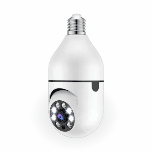 Bulb WiFi Waterproof 360 Wireless Security Night Vision Camera